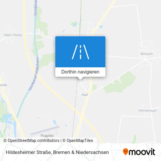 Hildesheimer Straße Karte