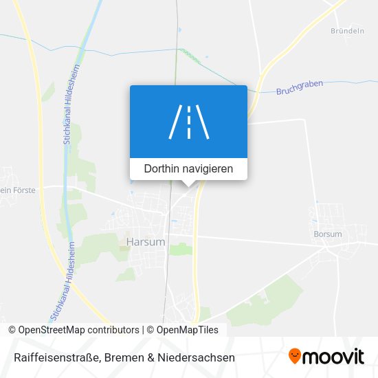 Raiffeisenstraße Karte