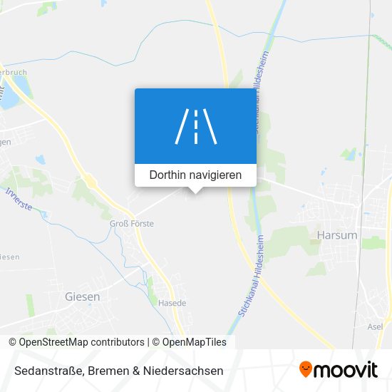 Sedanstraße Karte