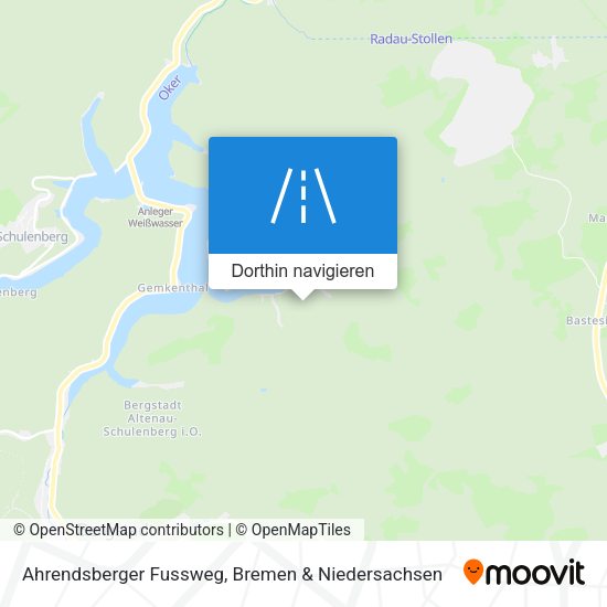 Ahrendsberger Fussweg Karte