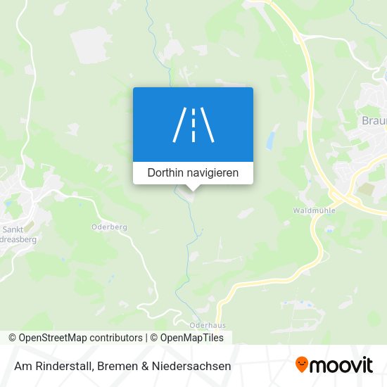 Am Rinderstall Karte