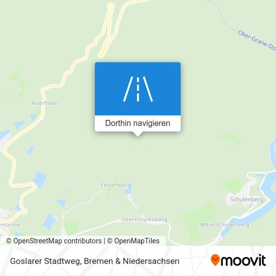 Goslarer Stadtweg Karte