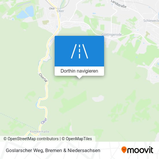 Goslarscher Weg Karte