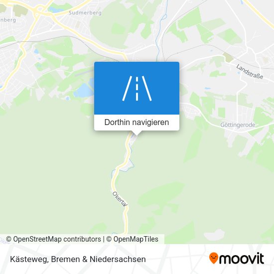 Kästeweg Karte