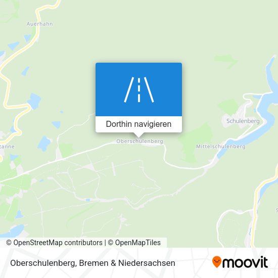 Oberschulenberg Karte