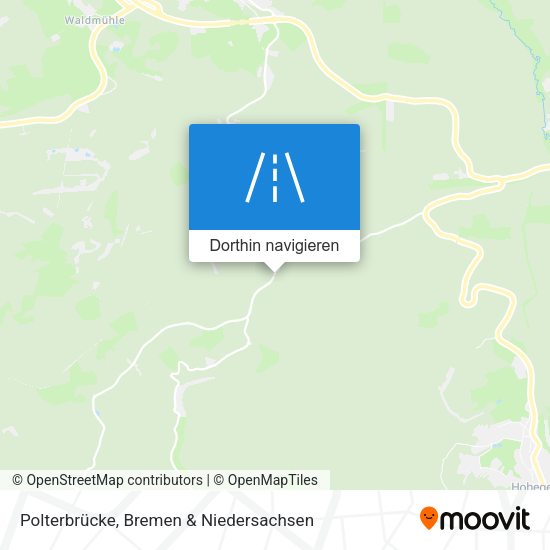 Polterbrücke Karte