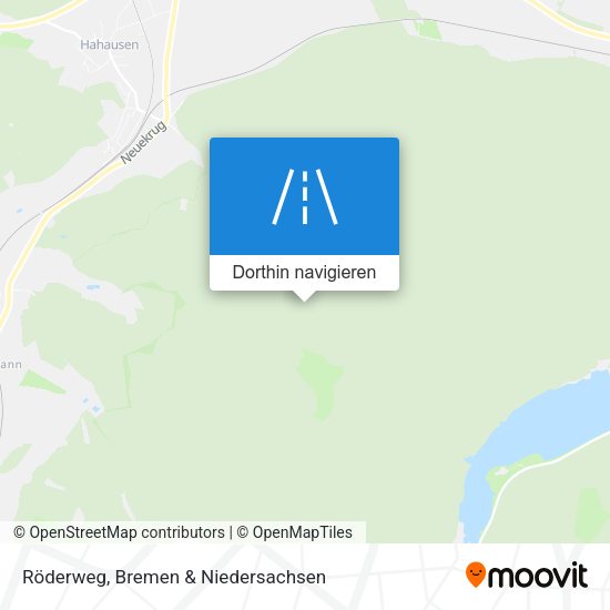 Röderweg Karte
