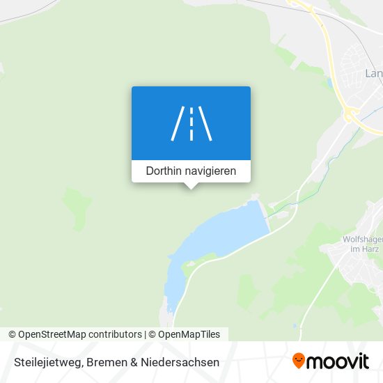Steilejietweg Karte