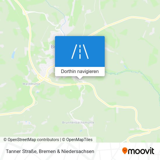 Tanner Straße Karte