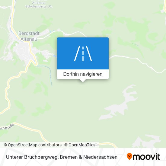 Unterer Bruchbergweg Karte