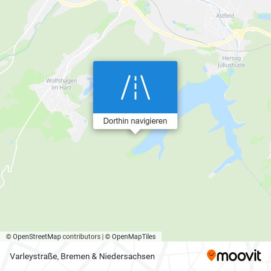 Varleystraße Karte