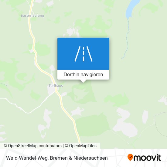Wald-Wandel-Weg Karte