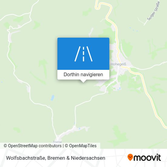 Wolfsbachstraße Karte