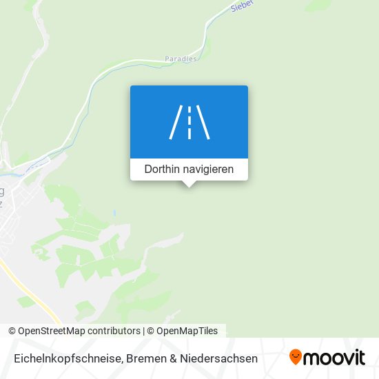 Eichelnkopfschneise Karte