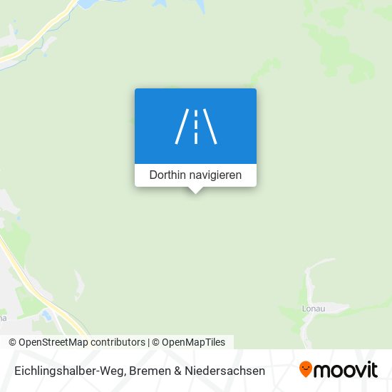 Eichlingshalber-Weg Karte