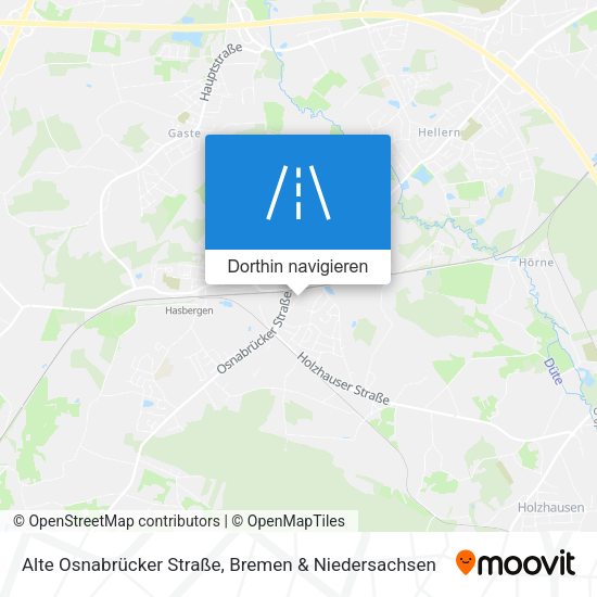 Alte Osnabrücker Straße Karte