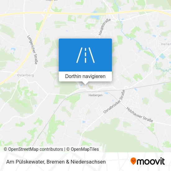 Am Pülskewater Karte