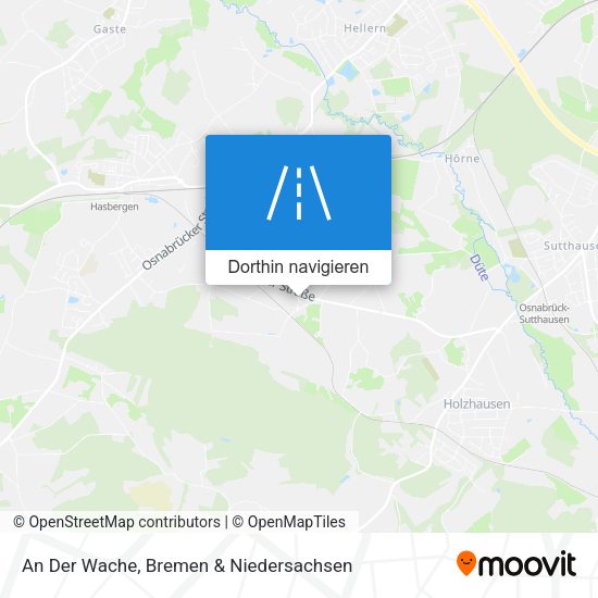 An Der Wache Karte