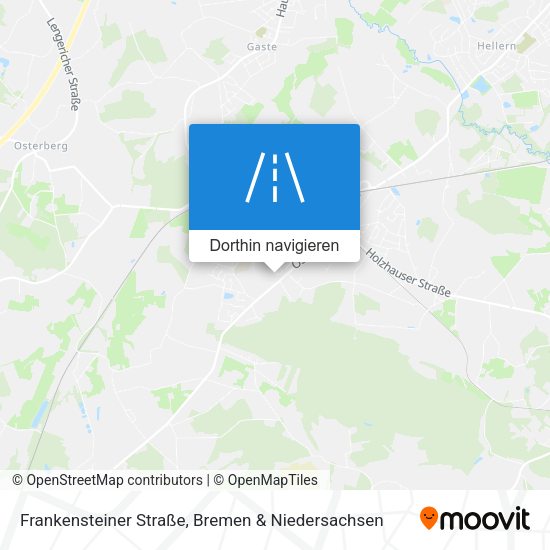 Frankensteiner Straße Karte