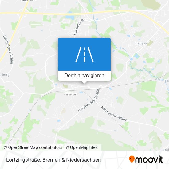Lortzingstraße Karte