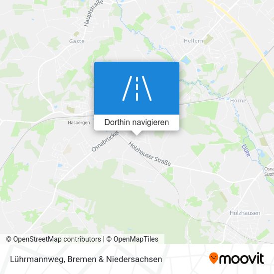 Lührmannweg Karte