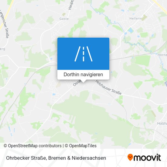 Ohrbecker Straße Karte