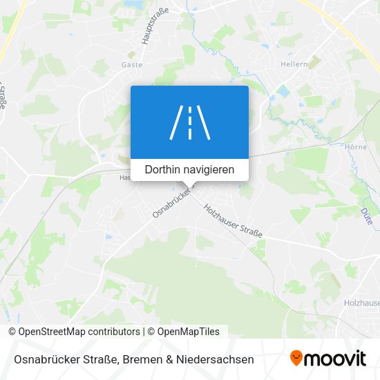 Osnabrücker Straße Karte