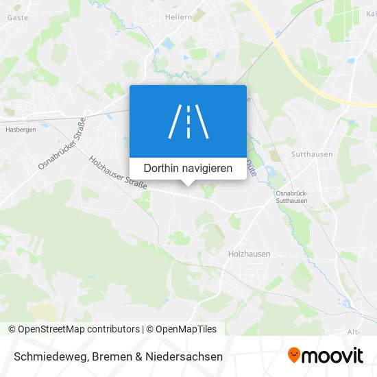 Schmiedeweg Karte