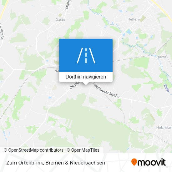 Zum Ortenbrink Karte