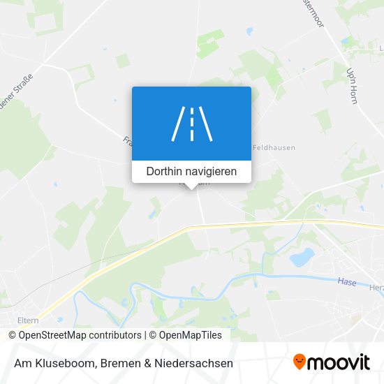 Am Kluseboom Karte