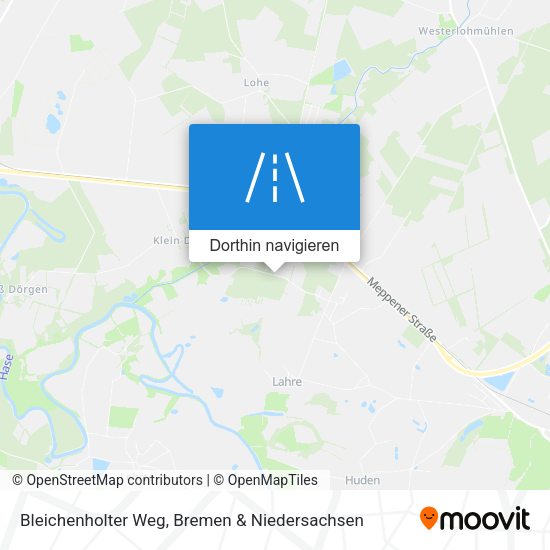 Bleichenholter Weg Karte