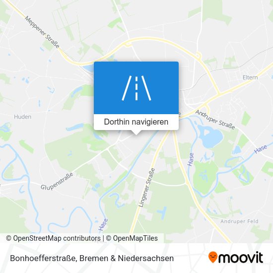 Bonhoefferstraße Karte
