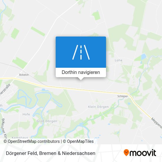 Dörgener Feld Karte