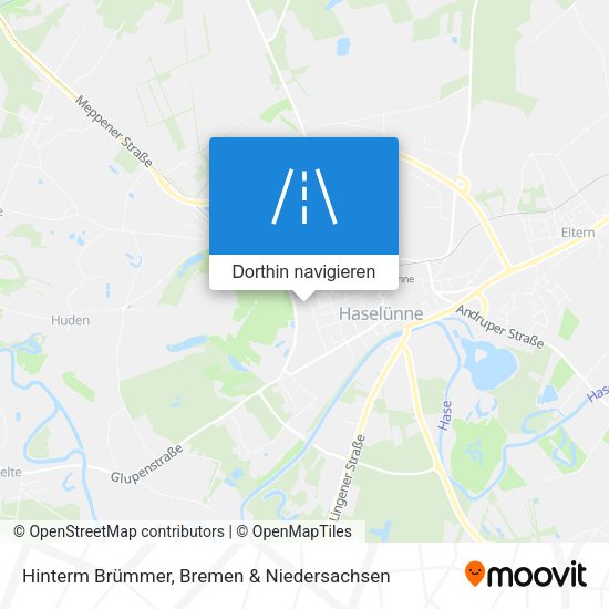 Hinterm Brümmer Karte