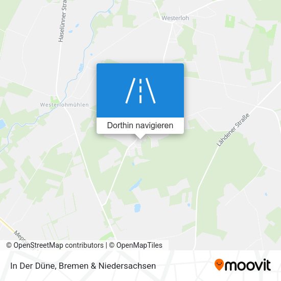In Der Düne Karte
