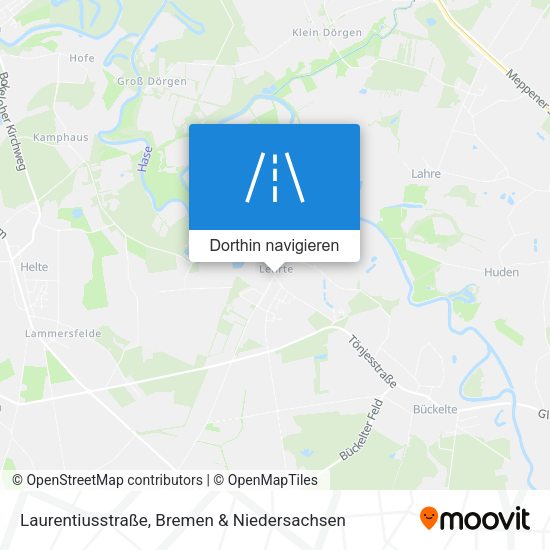 Laurentiusstraße Karte