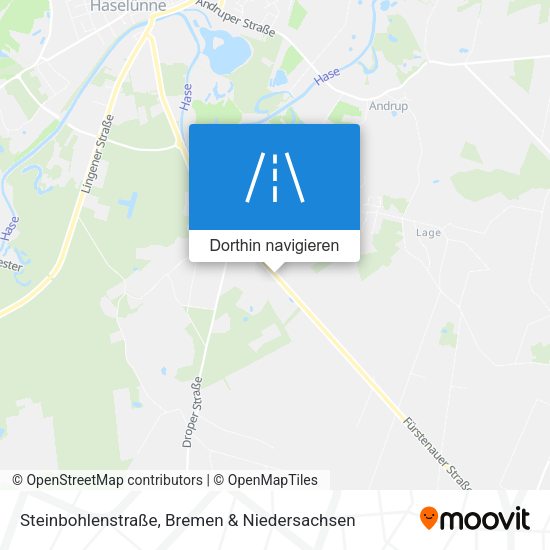 Steinbohlenstraße Karte