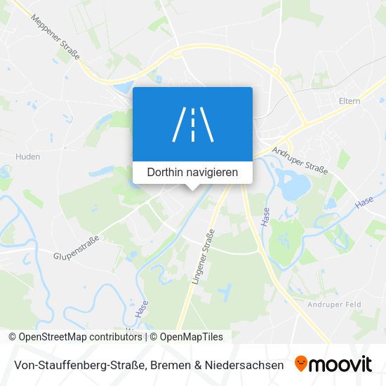 Von-Stauffenberg-Straße Karte