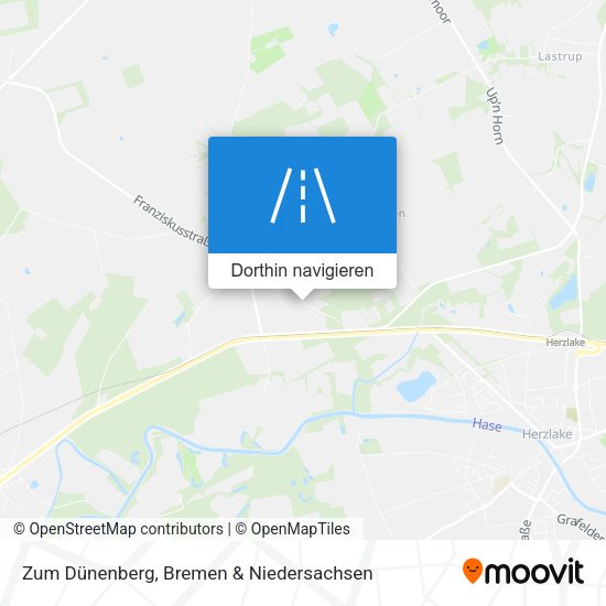Zum Dünenberg Karte