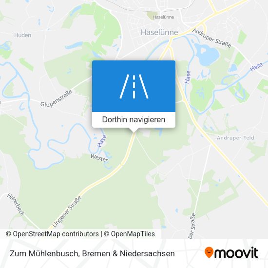 Zum Mühlenbusch Karte