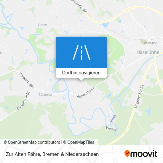 Zur Alten Fähre Karte