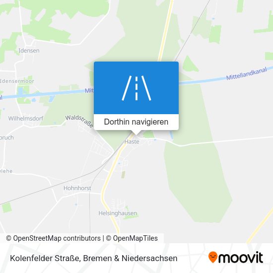 Kolenfelder Straße Karte