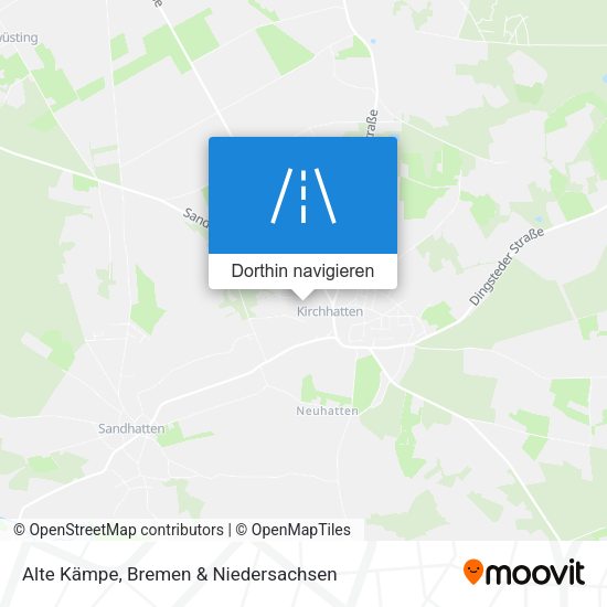 Alte Kämpe Karte