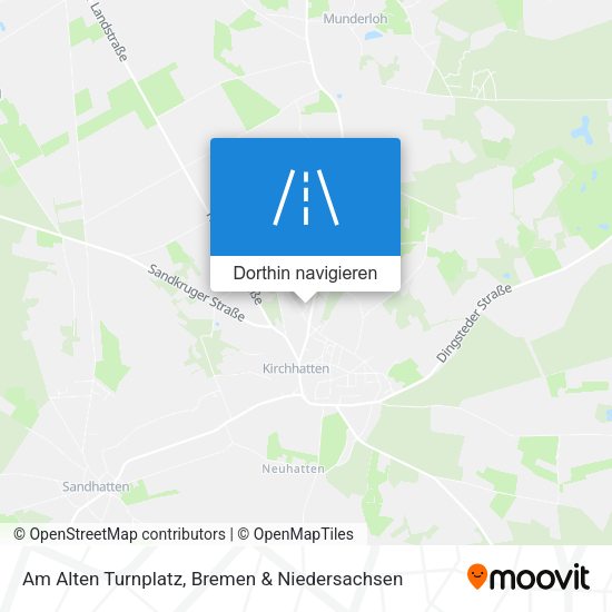 Am Alten Turnplatz Karte