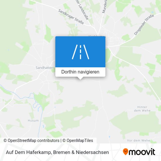 Auf Dem Haferkamp Karte
