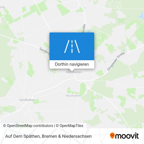 Auf Dem Späthen Karte