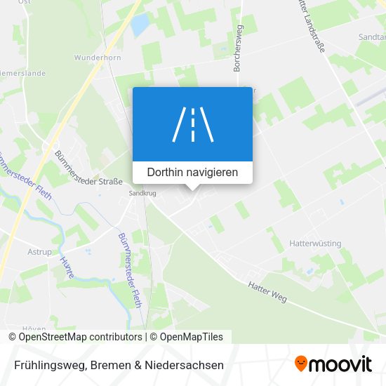 Frühlingsweg Karte