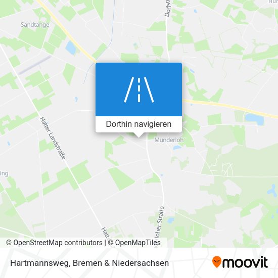 Hartmannsweg Karte