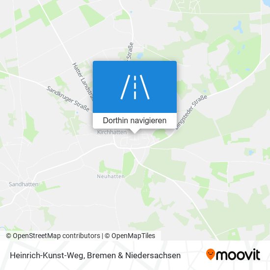 Heinrich-Kunst-Weg Karte