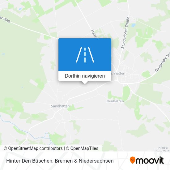 Hinter Den Büschen Karte